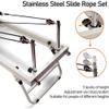 vhdurike Pilates Reformer for Home Workout, Foldable Reformer Pilates Machine with Spring, Adjustable Pilates Exercise Equipment for Intermediate and Beginners Users view 3