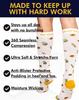 Compression Socks for Women & Men Circulation - 15-20 mmHg Compression Socks - Best Support for Nurses, Running, Athletic (Tuck Shop Snacks - Bamboo, Medium - Regular Calves) view 2