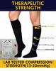 Compression Socks for Women & Men Circulation - 15-20 mmHg Compression Socks - Best Support for Nurses, Running, Athletic (Tuck Shop Snacks - Bamboo, Medium - Regular Calves) view 3