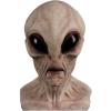 GpahrrDnij Realistic Alien Head Mask Scary Mask for Adult Funny Horrible Pattern Latex Mask for Halloween Costume Party Prop (D1) view 1