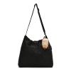 Gowcxn Ultra-Light Casual Large Capacity Messenger Bag With Pendant, Multiple Pockets Adjustable Messenger Bag For Women (Black) view 1