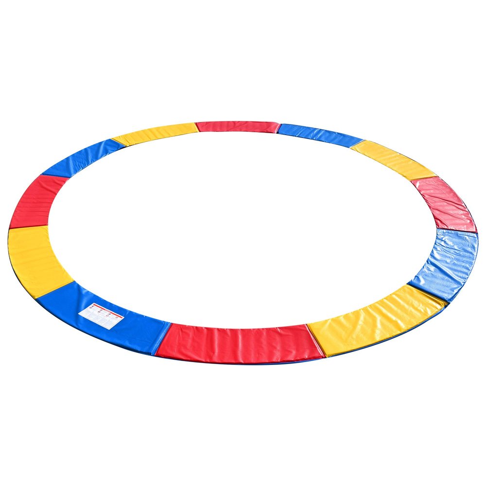 HeyJiaYu Trampoline Pad for 14 ft Round Trampolines with 6 1/2" or 7" Long Spring, Replacement Trampoline Safety Pad, Waterproof Trampoline Accessories Spring Cover