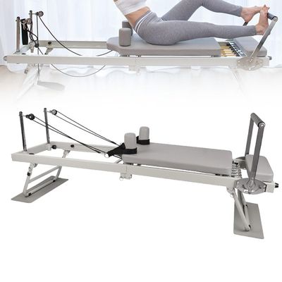 vhdurike Home Pilates Reformer Machine, Pilates Exercise Equipment, Three Adjustable Modes Reformer Core Bed, for Home Gym Women Yoga Workout Indoor