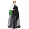 Juiimr Demiromantic Pride Flag Long Hooded Cape Cloak For Halloween Carnival Theme Party Cosplay Costume Decor view 3