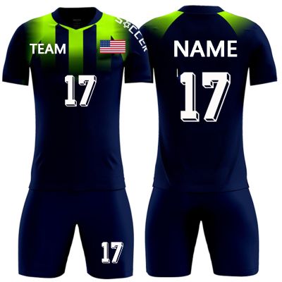 Custom Soccer Jersey Personalized Soccer Uniforms for Men Kids Adults Custom Soccer Shirt Shorts with Name Number Logo(Style 26)