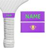 2 Pcs Personalized Pickleball Paddle Grip Name Bands, Silicone Ring Grip Bands for Secures Pickleball Grip Tape, Custom Pickleball Accessories Gifts for Pickleball Lovers, Never Lose Your Paddle Again view 1