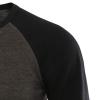 Mens Henley Long Sleeve Raglan T-Shirt Fashion Button Cotton Fall Shirt Casual Lightweight Crew Neck Shirts (Small,Brown 2) view 4