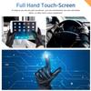 Alepo Genuine Sheepskin Leather Gloves for Men, Winter Warm Touchscreen Texting Cashmere Lined Driving Motorcycle Gloves (Army-M) view 4