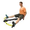 Machine Body Workout Machine Rowing Machine Ab Workout Equipment Ab Machine with Height Adjustable and Stability Ab Workout Equipment Home Gym Coaster for Stomach at Office (Yellow) view 1