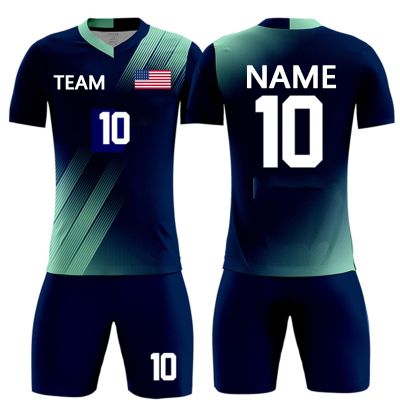 Custom Soccer Jersey Personalized Soccer Uniforms for Men Kids Adults Custom Soccer Shirt Shorts with Name Number Logo(Style 12)