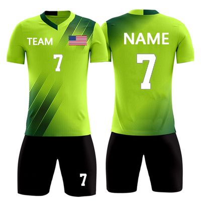 Custom Soccer Jersey Personalized Soccer Uniforms for Men Kids Adults Custom Soccer Shirt Shorts with Name Number Logo(Style 7)