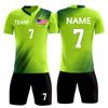 Custom Soccer Jersey Personalized Soccer Uniforms for Men Kids Adults Custom Soccer Shirt Shorts with Name Number Logo(Style 7) view 1