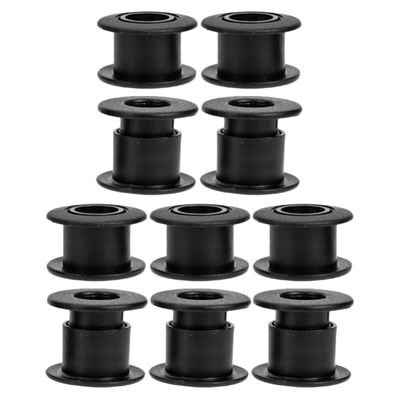 Happyyami Foosball Table Bearings 1/2 Inch Universal Rod Bushings Replacement Parts for Table Soccer 1.18X1.18X0.59 Inch Plastic Accessories for Home Game Room and Party