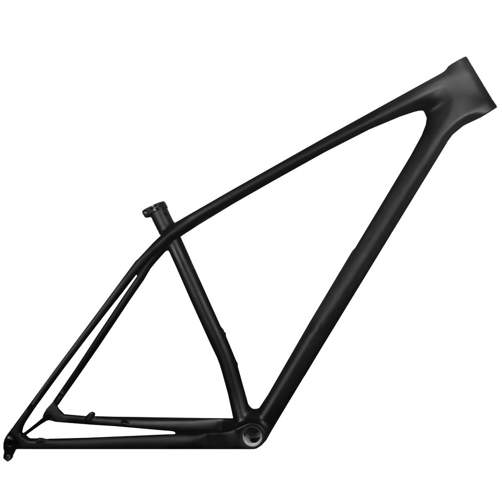 HWEVDHJ 29er Mountain Bike Frames Carbon Fiber Disc Brake Mountain Bike Frame 15''/17''/19'' Thru Axle 12148mm Boost XC Hardtail Frame Routing Internal BSA 73 Mm(29x15'')