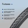 26X1.75 Bicycle Tire Replacement Kits 2 Pack, HUIOK 26 Inch Bike Tires Folding Bike Tires Replacement with 2 Tubes and 2 Levers Suitable for Bicycle Tires 26x1.75 26x1.95 26x2.0 view 2