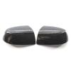 1 Pair Carbon Fiber Look Car Wing Mirror Cap Cover Without Indicator Compatible For Focus MK2 2004-2008 ABS Plastic view 1