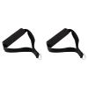 2Pcs Resistance Band Handles, Exercise Band Pull Handles Replacement Gym Fitness Resistance Rope Handlebar for Cable Machine Resistance Training view 1