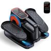 DUREXO Under Desk Elliptical, Leg Exerciser While Sitting for Seniors, Quiet Portable Electric Seated Pedal Exerciser with Remote Control and 12 Adjustable Speeds for Home Office view 1