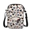 DemonDoCrossB Enemies To Lovers Crossbody Purse Bag Gothic Lovers Messenger Bag Gothic Valentine Wedding Gift Skull Hands view 1