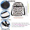DemonDoCrossB Enemies To Lovers Crossbody Purse Bag Gothic Lovers Messenger Bag Gothic Valentine Wedding Gift Skull Hands view 4