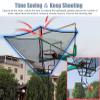 ELUKHT Basketball Shot Returner Metal Basketball Shot Returner Training Aid, Time Saving Driveway Basketball Return System with Bag, Basketball Return Rebounder Accessories view 3
