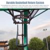 ELUKHT Basketball Shot Returner Metal Basketball Shot Returner Training Aid, Time Saving Driveway Basketball Return System with Bag, Basketball Return Rebounder Accessories view 4