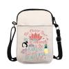 Movie Crossbody Purse Bag Lotus Encouraging Gift Cartoon Character Gift Flower Messenger Bag (FlowerMulCrossB) view 1