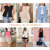 Womens Sweater Vest Sleeveless Button Down Round Neck Knitted Tank Tops Casual Cardigan for Women Rose red L view 3