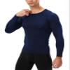 Compression Shirts Men Long Sleeve Athletic Thermal Shirt Workout Cool Dry Running Tops Sports Gym Undershirt Base Layer Tops view 3