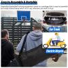 ELUKHT 180 Degrees Rotatable Basketball Shot Returner, Basketball Rebounder Return System/Heavy Duty Automatic Ball Return Chute view 3