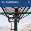 ELUKHT Iron Hang Basketball Rebounder Net Return Attachment, 180 Rotating Basketball Rebounder Net Return System view 2