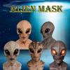 GpahrrDnij Realistic Mask Alien 3D Halloween Full Head Masks Novelty Costume Party Latex Head Mask Props Alien Decoration (C1) view 2