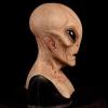 GpahrrDnij Realistic Mask Alien 3D Halloween Full Head Masks Novelty Costume Party Latex Head Mask Props Alien Decoration (C1) view 4