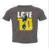 Green Bay Star 10 Love - Football Fans Tribute Toddler T-Shirt (Gray, 5T) view 1