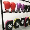 AErosx Boxing Gloves Hanging Rack Gym Wall Mounted Boxing Gloves Drying Organizer 5 Tiers Large Capacity for 20 Pairs of Gloves, Sturdy Metal Gloves Storage Rack Display view 4