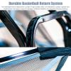 ELUKHT Basketball Shot Returner Black Portable Basketball Return System, Outdoor Indoor Basketball Returns & Guard Net Set, Rotatable Basketball Rebounder Shooting Trainer view 4