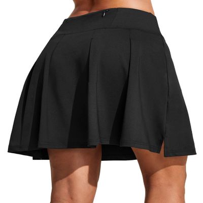 ELESOL Women's Athletic Skort Training Skirt Active Skirts Black