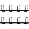 AErosx 4 Pairs of Gloves Storage Rack, Wall Mounted Boxing Glove Organizer and Dryer, Hang Up Boxing Gloves to Dry Out, Wall Display for Gloves, 2-Pcs Set view 1