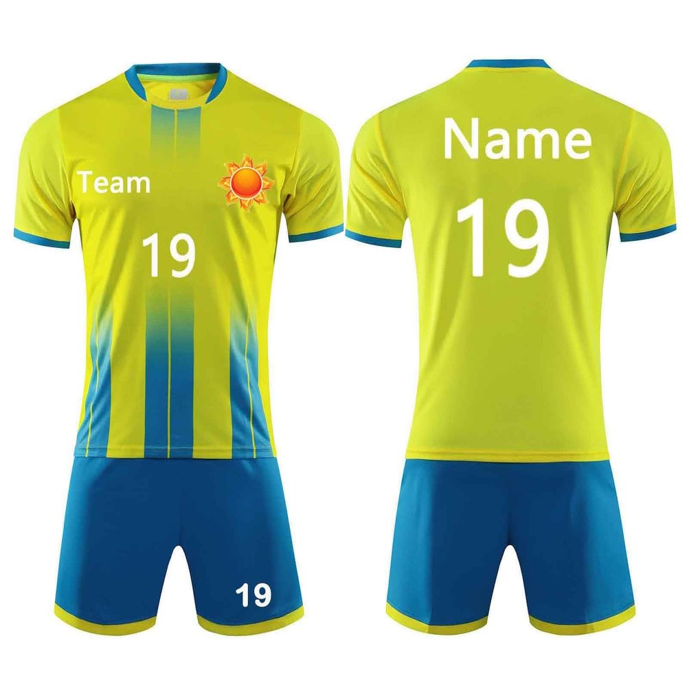 Custom Soccer Jerseys for Kids Adults Personalized Soccer Team Uniform with Name Number Shorts Set Gifts for Men(Style 7)