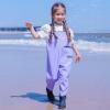 BABYBEEUS Kids Toddler Chest Waders 1-piece Boots Attached for Fishing, Hunting, Waterproof Outdoor, Stay Dry (US, Age, 7 Years, 8 Years, Green) view 3