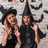 Ckuakiwu Black Cloak for Women, Short Velvet Medieval Shawl with Tie Strap, Gothic Witch Cape for Halloween Cosplay view 3