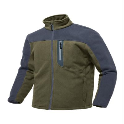BGOWATU Men's Soft Warm Jacket Dark Gray XL