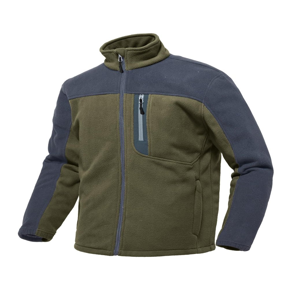 BGOWATU Men's Soft Warm Jacket Dark Gray XL