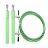 Aluminium Alloy Jump Rope, Handle Speed Jump Skipping Rope Sports Training Equipment Swivel Ball Bearing for Fitness Training Sports Exercises (Green) view 1