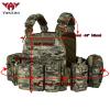 vAv YAKEDA Tactical Outdoor Vest Quick Release Adjustable Hunting Vest with PALS Molle System (US, Alpha, One Size, Regular, Regular, CP) view 2