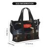 Travel Duffel Bags Personal Item Bag Carry on Luggage Bag Training Handbag Lightweight Waterproof Sports Gym Bag Turntable Player Weekender Bag for Women Men view 2