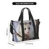 Travel Duffel Bags Personal Item Bag Carry on Luggage Bag Training Handbag Lightweight Waterproof Sports Gym Bag Opossum In Snow Weekender Bag for Women Men view 2