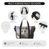 Travel Duffel Bags Personal Item Bag Carry on Luggage Bag Training Handbag Lightweight Waterproof Sports Gym Bag Opossum In Snow Weekender Bag for Women Men view 3