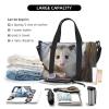 Travel Duffel Bags Personal Item Bag Carry on Luggage Bag Training Handbag Lightweight Waterproof Sports Gym Bag Opossum In Snow Weekender Bag for Women Men view 4