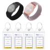 2 Packs Princess Cruise Medallion Holder Compatible for Princess Cruise Medallion4 Pack Cruise Luggage Tag Holder for Princess Cruise Ships (Black-Pink) view 1